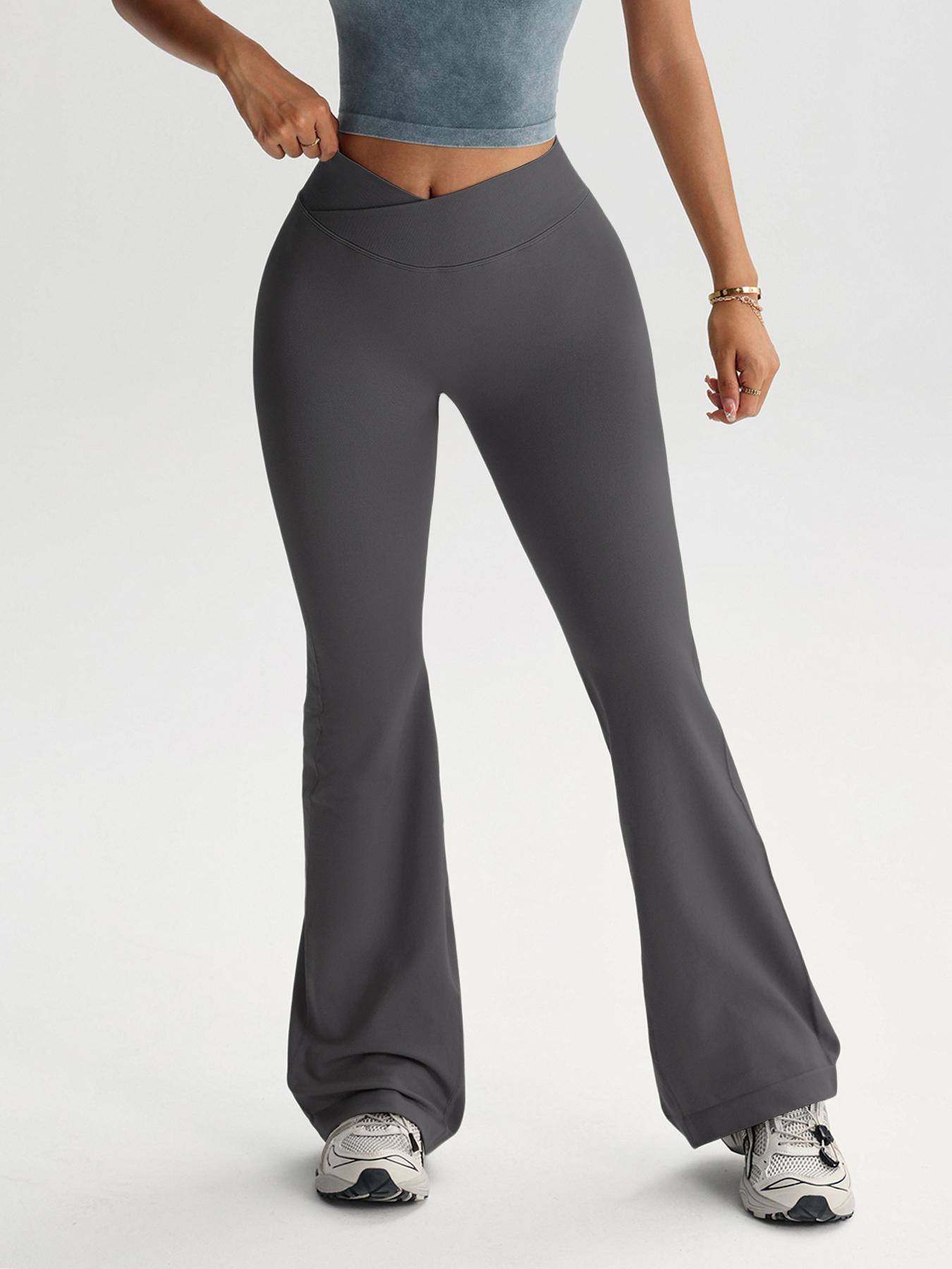 Hijesse Women's High Waist Flare Leggings Tie Dye Stretchy Tummy Control Butt Lift Yoga Pants Workout Fitness Activewear Sportswear Comfortable High Stretch Fabric Hijesse Women's High Waist Flare Leggings Tie Dye Stretchy Tummy Control Butt Lift Yoga Pants Workout Fitness Activewear Sportswear Comfortable High Stretch Fabric