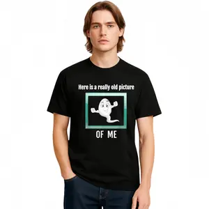 Funny Sperm Graphic Tee| 'Very Old Picture of Me’ Casual T-Shirt| Trendy Unisex Streetwear Tropical