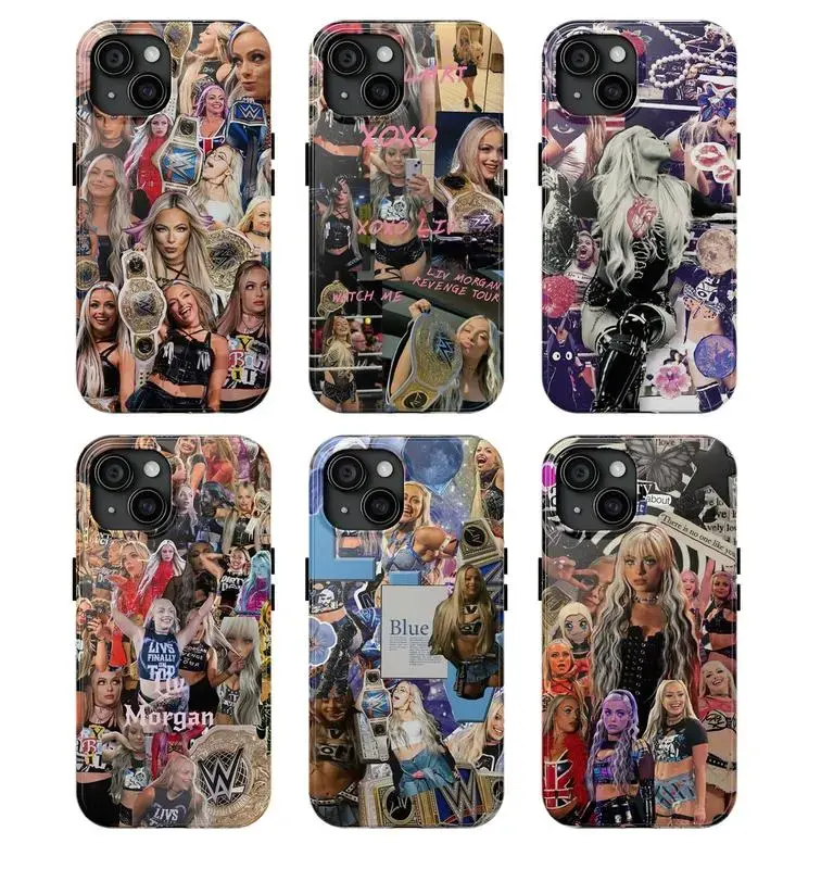 Liv Morgan Watch Me iPhone Tough Case – XOXO 2025 WWE Superstar Design, Durable Protection for iPhone 11-17, Stylish Gift for Wrestling Fans