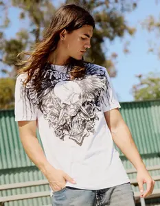 AFFLICTION Crossed Over Mens Tee