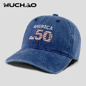 US 250th Anniversary United States of America 1776-2026 Denim Baseball Cap for Men, Sun Protection Commemorative Hat, Daily Casual Outdoor All-Season, for History Enthusiasts Patriotic Fans, Ideal Gift for Husbands Friends, Fit Daily Wear, for 4th of July