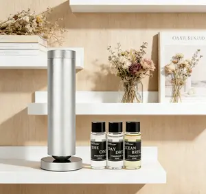 TikTok Made Me Buy It! Smart Wireless Waterless Diffuser, Portable Essential Oil Aromatherapy Machine with Remote & 3 Essential Oils, 1000 Sq Ft Coverage, Adjustable Night Light & 4 Timer Settings for Home Office Hotel Fragrance Gift