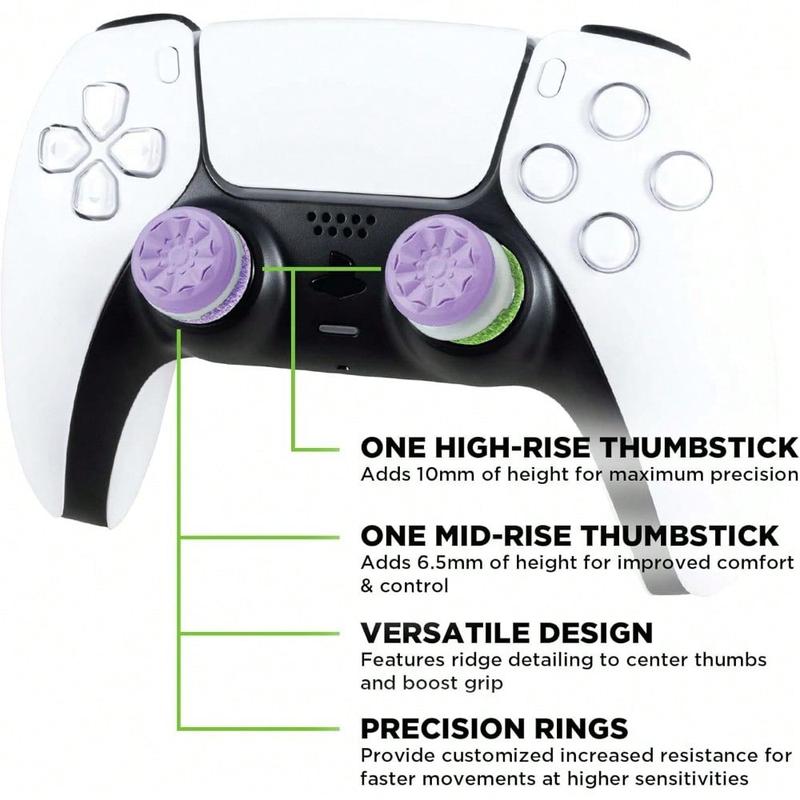 Aim Boost Kit for PlayStation 5 and PlayStation 4 Controller | Includes Performance Thumbsticks and Precision Rings HOT STAR