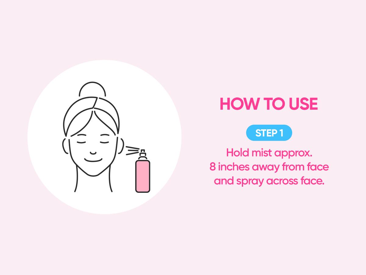 Dear Hydration Cool Down Mist - 100g, Korean Skincare for Moisture & Radiant Glow, Pink Cactus Water & Antioxidants - Moisturizer Oil Yeast