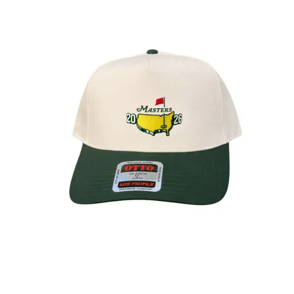 Masters 2026 Golf Embroidered Cap, Augusta Inspired Golf Hat  display picture 1