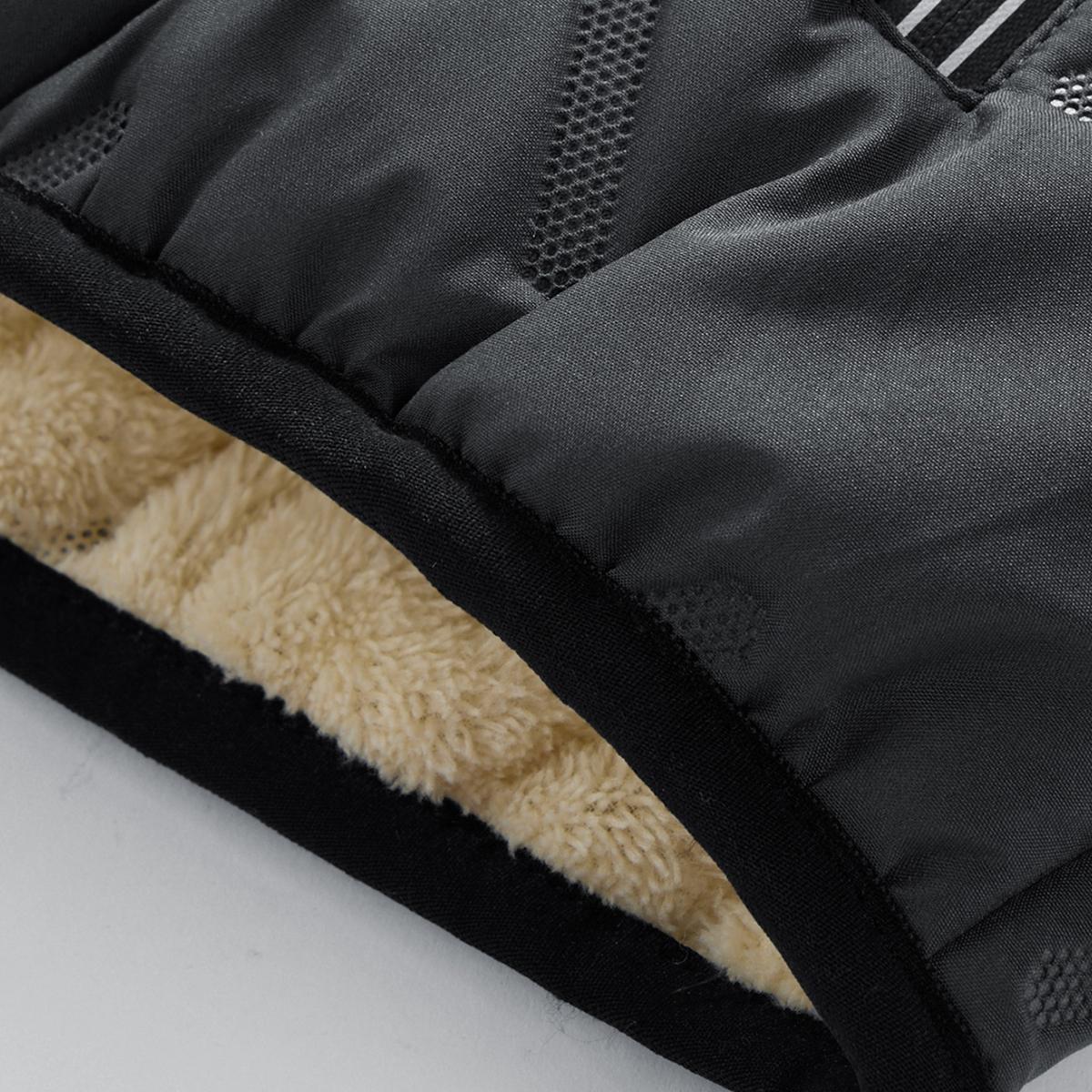 Men's Stand Collar Vest with Zipper Pockets Winter Jacket, Suitable for Cold Weather, Layered Style Men's Winter Vest, Men's Winter Apparel, Men's Warm Clothing hood eve st plain fleece autumn winter warm vest fleece Casual Sleeveless Gilet thick wi