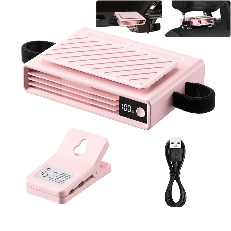 Seat Fan-PINK (with clip)