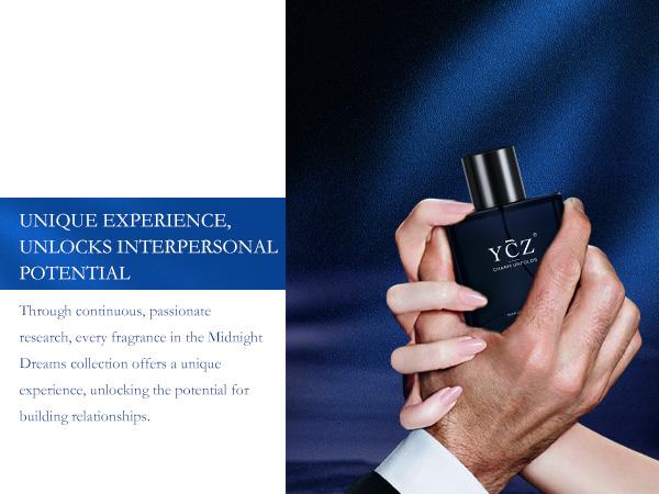 YCZ Midnight Marine Eau De Parfum Unisex 50ml Ocean Fresh Scent Premium Aromatic Woody Fragrance with Bergamot Coconut Amber for Him & Her Bold Arabian Perfume Luxurious Gift