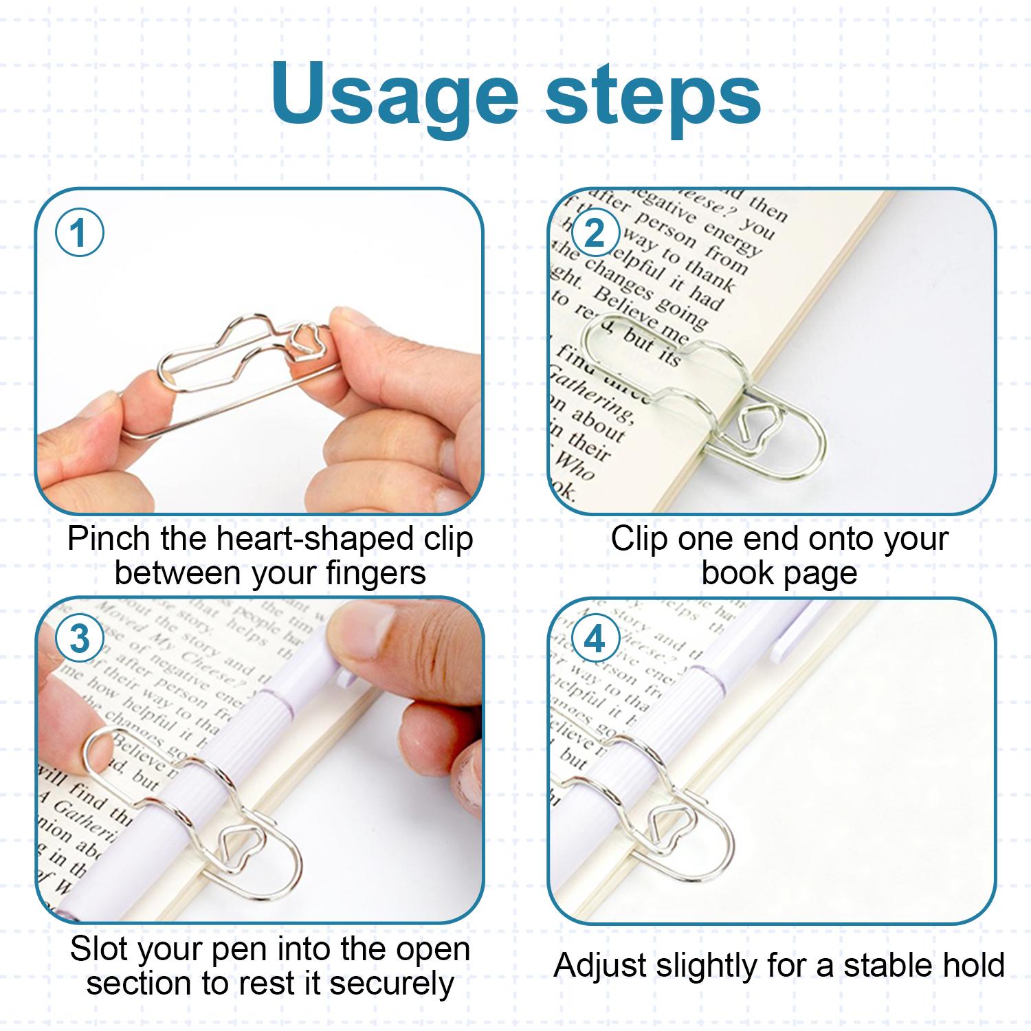 10Pcs Metal Pen Clips in Gold/Silver/Rose Gold - Paperclip Pen Holders for Notebooks and Papers,Metal Pen Clip Holder and Pen Holder Clip for Notebook Book Journal Office School 10Pcs Metal Pen Clips in Gold/Silver/Rose Gold - Paperclip Pen Holders for Notebooks and Papers,Metal Pen Clip Holder and Pen Holder Clip for Notebook Book Journal Office School