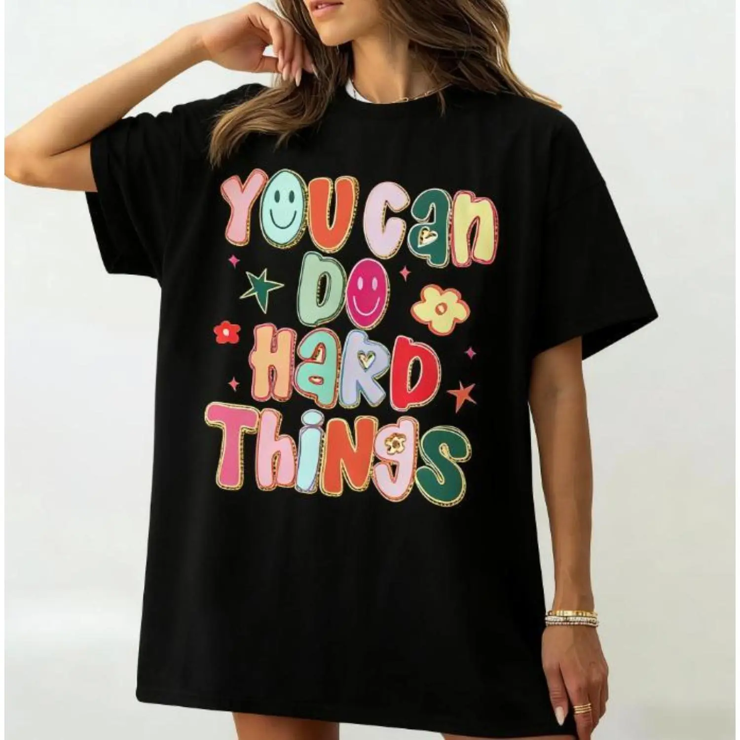 Empowerment Through Strength Teacher Shirt School Counselor Apparel Special Education Educator Gift