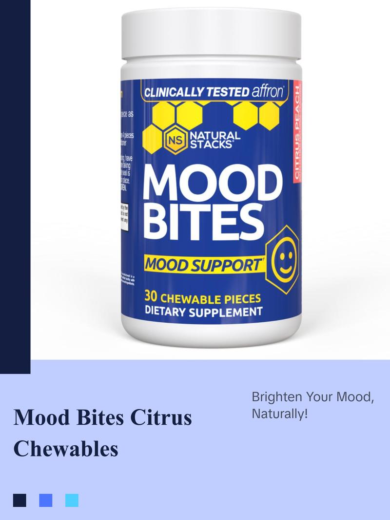 Mood Bites Citrus Chewables To Support A Good Mood*