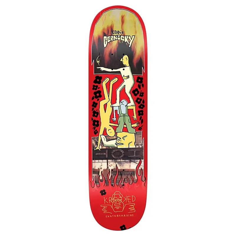 Krooked Skateboards Cernicky Hot 8.25" Skateboard Deck