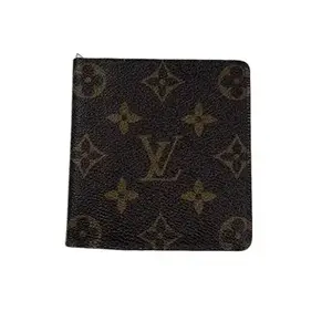Pre-owned Louis Vuitton canvas Small Leather Goods Monogram Bifold Wallet L26020254