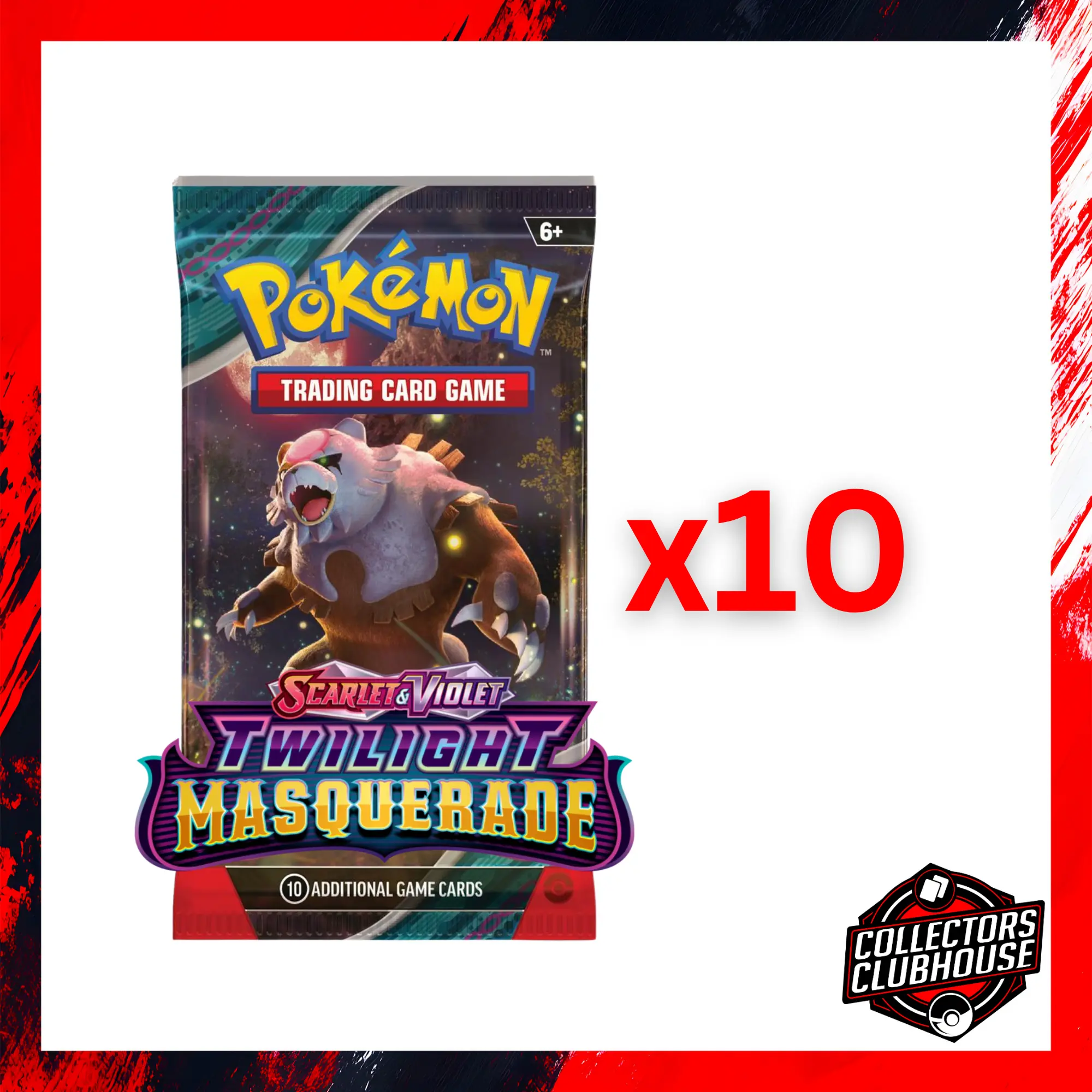 Twilight Masquerade Booster Pack x10 (Pokemon TCG) - TikTok Shop Twilight Masquerade Booster Pack x10 (Pokemon TCG) - TikTok Shop