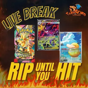 RTYH Ascended Heroes Rip Until You Hit IR/SIR GUARANTEED!