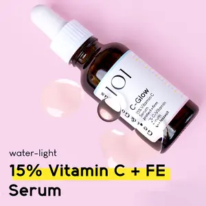 Geek & Gorgeous - C-Glow - 15% Vitamin C + Ferulic acid & Vitamin E Serum, protects against environmental damage, boosts collagen & evens skin tone - all skin types, 1 oz