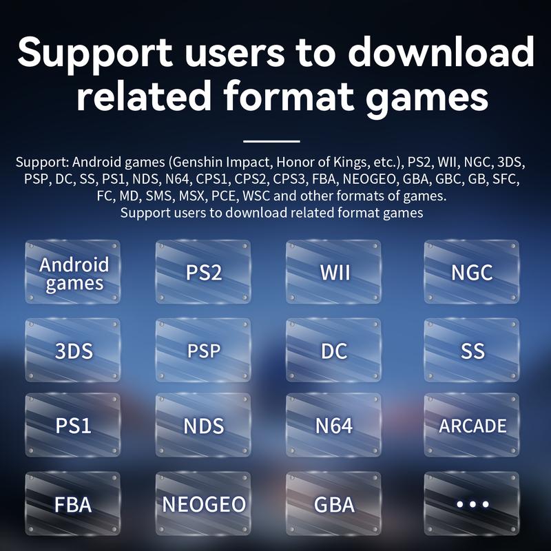 ANBERNIC RG556 Handheld Game Console Unisoc T820 Android 13 5.48 inch AMOLED Screen 5500mAh WIFI Bluetooth Retro Video Players RG556 The Best Gift ANBERNIC RG556 Handheld Game Console Unisoc T820 Android 13 5.48 inch AMOLED Screen 5500mAh WIFI Bluetooth Retro Video Players RG556 The Best Gift