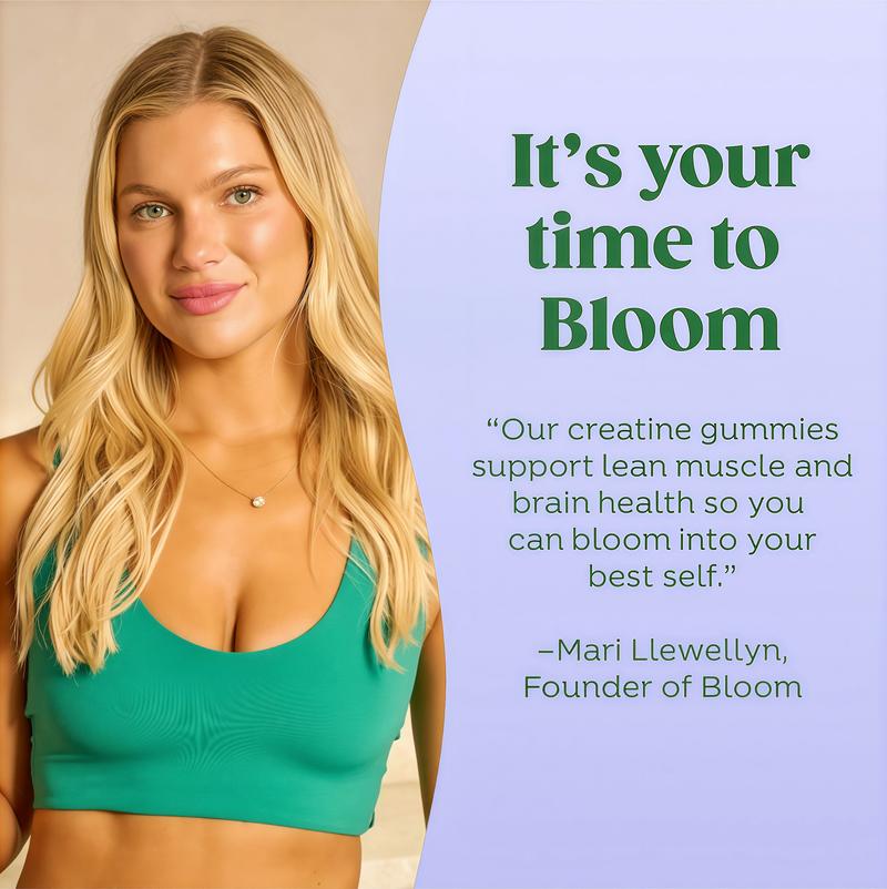 2 Piece-Bloom Creatine Monohydrate Gummies, 5g PerServing JY , Sugar Free Creatine Gummy for Workout,Strength, Cognitive Health & Lean Muscle Support, GlutenFree & Non GMO, Berry Boost, 36 Gummies, 12 SVG -Creatine for Women 2 Piece-Bloom Creatine Monohydrate Gummies, 5g PerServing JY , Sugar Free Creatine Gummy for Workout,Strength, Cognitive Health & Lean Muscle Support, GlutenFree & Non GMO, Berry Boost, 36 Gummies, 12 SVG -Creatine for Women