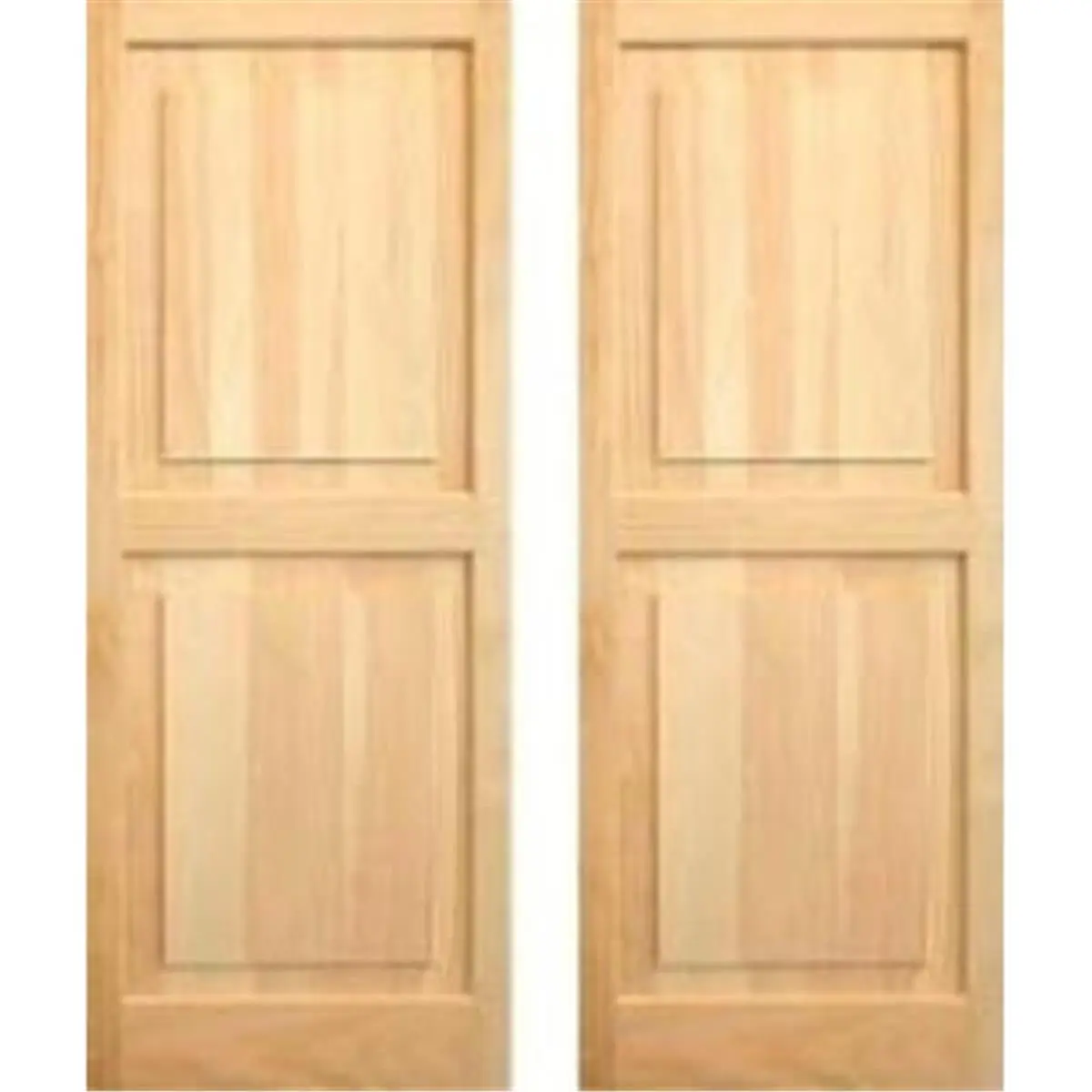 212 MAIN Stylish Raised Panel Wood Exterior Shutters, 15 x 43 in, Heavy Duty White Pine with No Finger Joints, Decorative Hardware Available, Lasting Beauty