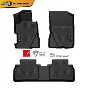TPE All Weather Floor Mats Liners Set Fit For 2006-2011 Honda Civic Sedan 4-Door TPE All Weather Floor Mats Liners Set Fit For 2006-2011 Honda Civic Sedan 4-Door