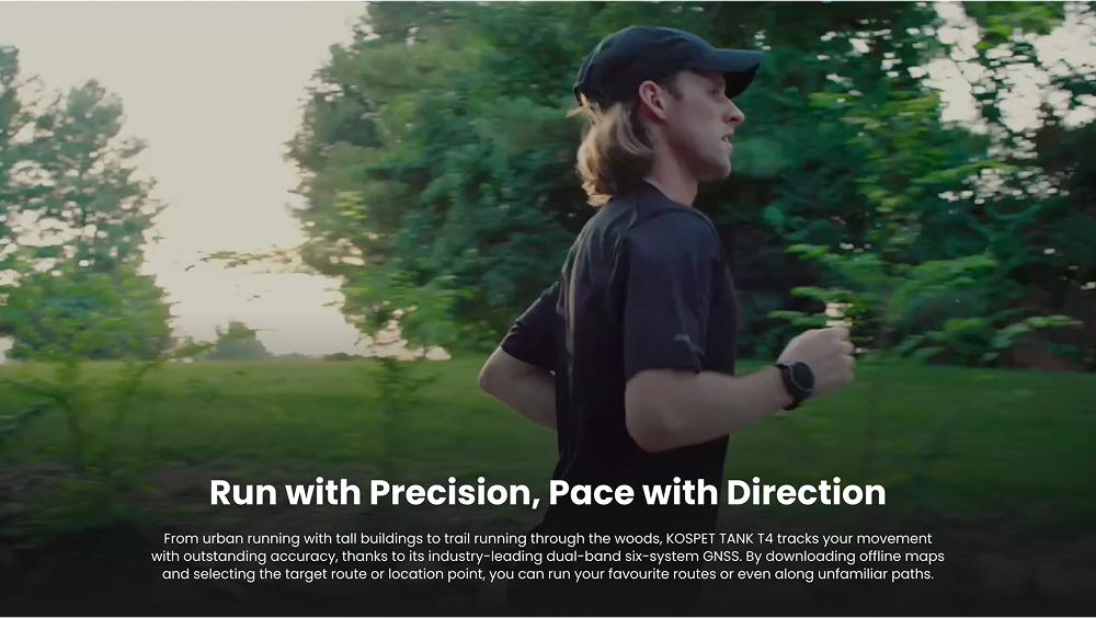 KOSPET TANK T4 Smartwatch with 14-Day Battery Life 1.43AMOLED Display 50M Waterproof Full-Metal Body AI Assistant for Android iOS Fitness Tracker Running Watch GPS Waterproof Smartwatch Wearable Monitor Auto, Durable Stainless Steel, New Year Pick