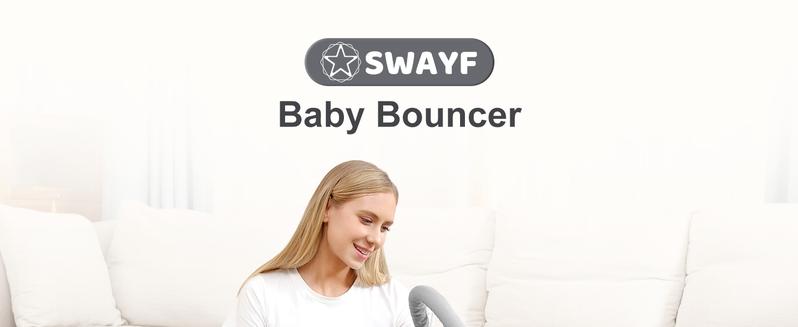 Baby Bouncer, Portable Baby Bouncer Seat for Baby 4-18 Months, 3 Modes for Bouncing or Stationary Use, Infant Chair Rocker with Removable Hanging Toys