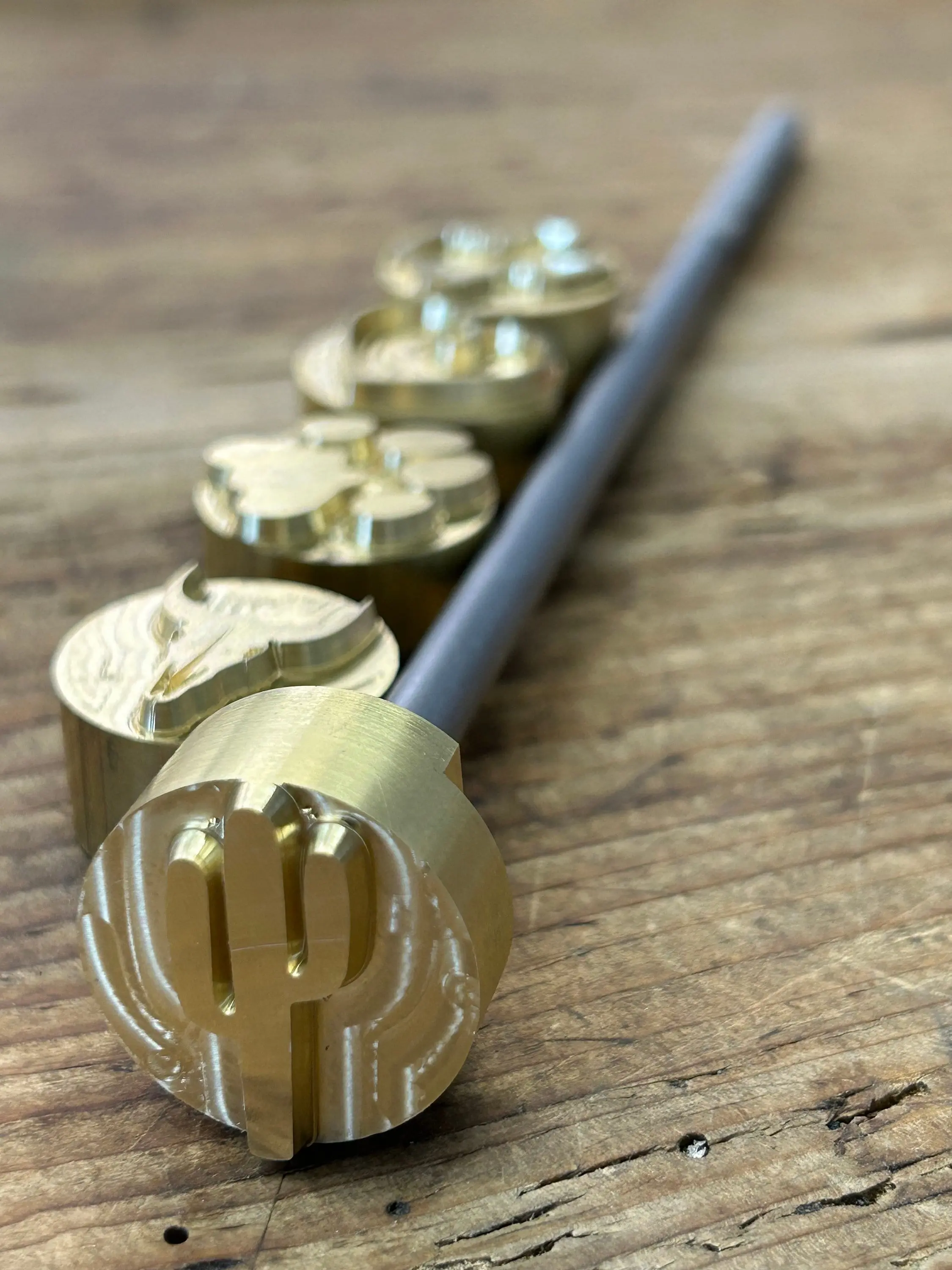 Leather Brass Tooling and Branding Stamps