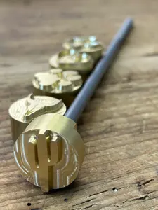 Leather Brass Tooling and Branding Stamps