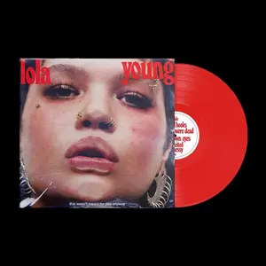Lola Young - This Wasn't Meant For You Anyway  [VINYL RECORD - LP] Explicit, Red, Clear Vinyl