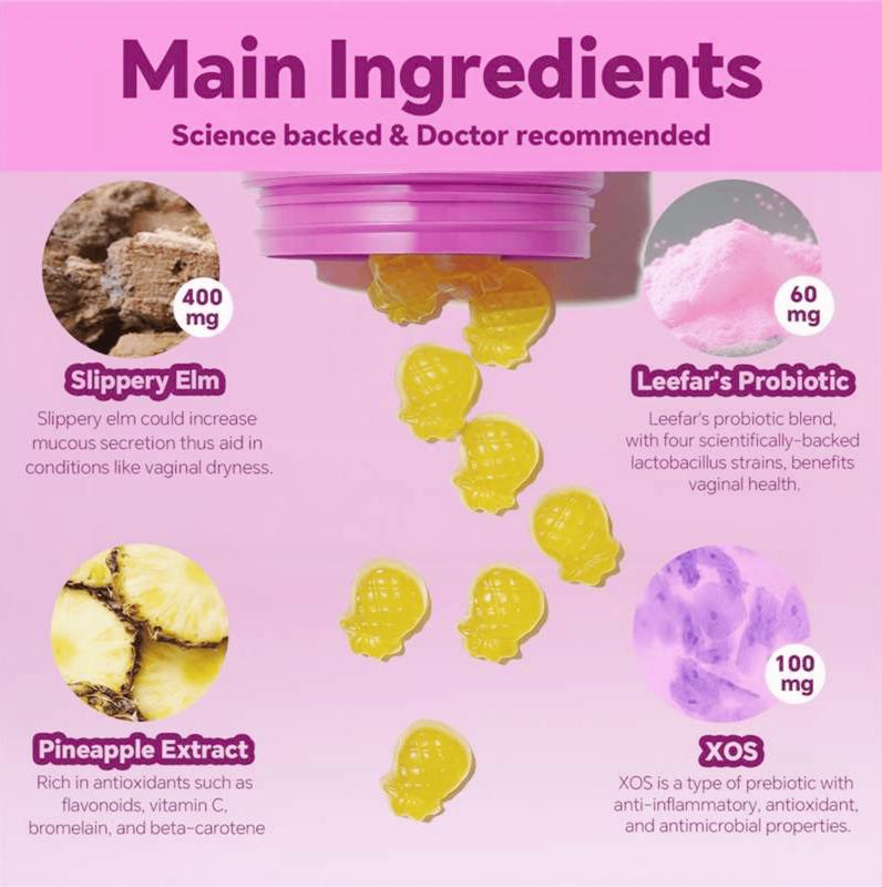 Tasty Way to Balance: KX   Probiotic Gummies for Intimate Moisture & Balance KX