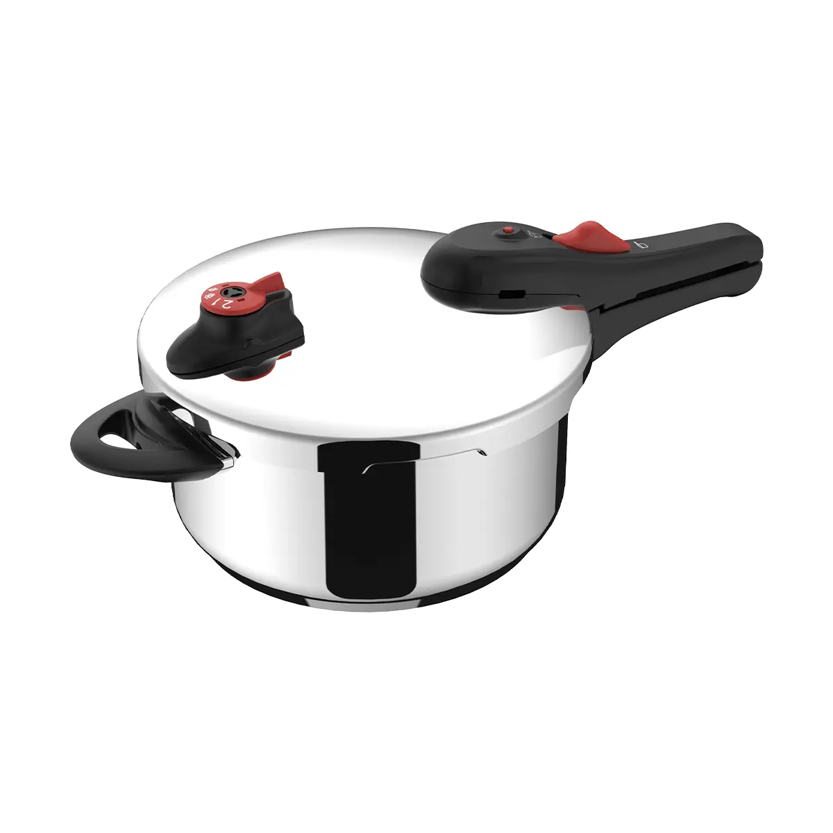 SUPOR 4L Stainless Steel Pressure Cooker 22cm - High-Pressure Stew Pot for Fast Cooking