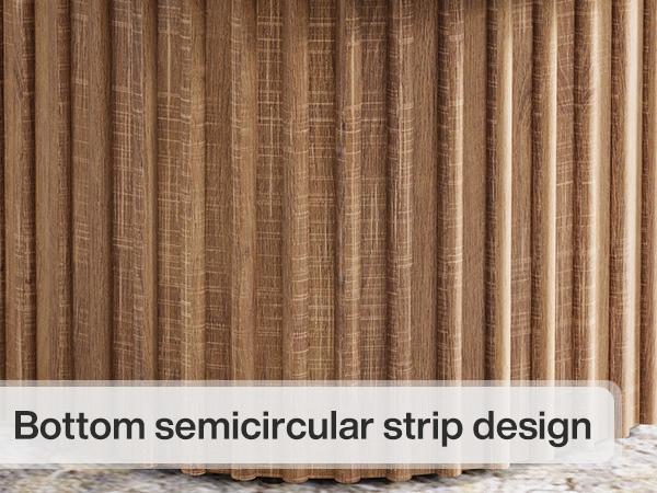 Tribesigns 31.5" Round Coffee Table, Farmhouse Circle Coffee Table with Metal Base, Modern Wood Accent Center Table for Living Room, Home Office