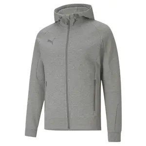 PUMA Mens Teamcup Casuals Hooded Jacket Athletic Outerwear Casual - Grey