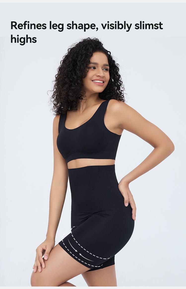 [2-Pack Anti-Gravity Shaping Pants ] Kakapeople Women's Tummy Control Butt-Lifting Shapewear, Sexy and Comfortable High-Waist Body Sculpting Garment Womenswear Compression