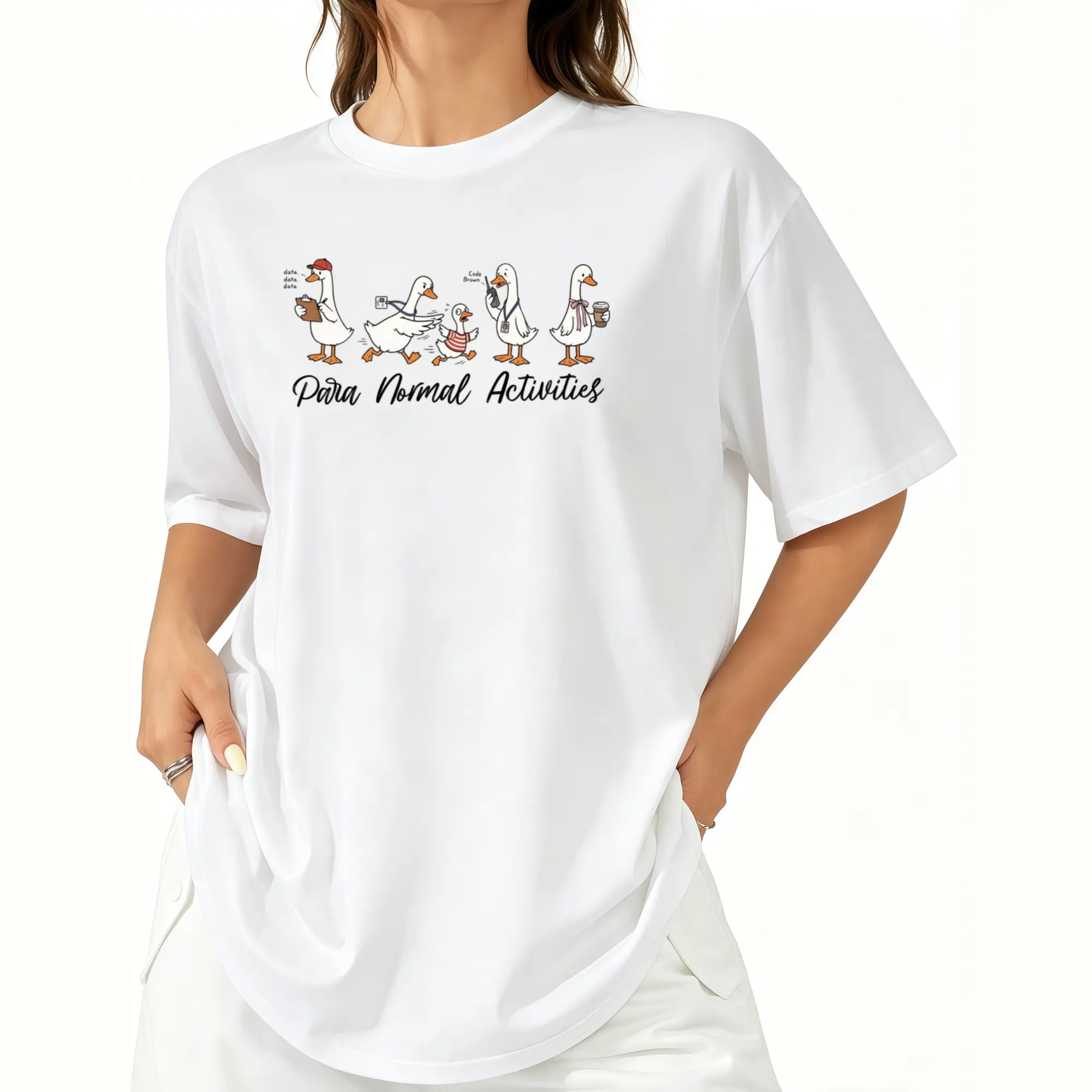 Paraprofessional Silly Goose  T-Shirt, Para Normal Activities, SpEd RBT Teacher Aide Gift