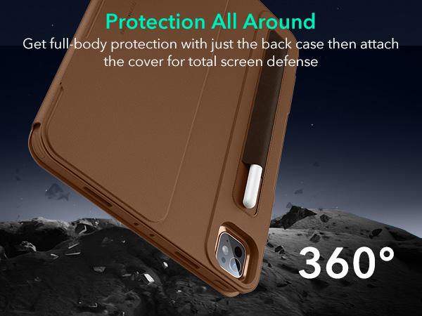 ESR for iPad Air 11/13 inch 2026 Case, iPad A16/10th Gen Case, iPad Pro 11/13 inch case, Air 5th/4th Case, Removable Magnetic Cover, Ultra-Stable Case with Pencil Holder, 9 Standing Angles, Shift Series