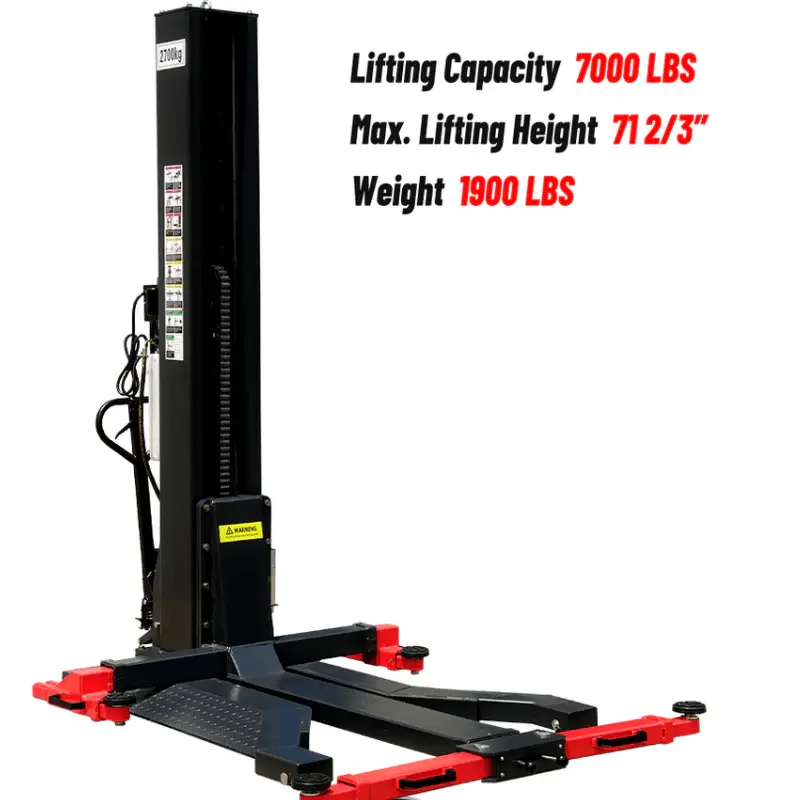 SPL700 SINGLE POST LIFT 6600LBS SPL700 SINGLE POST LIFT 6600LBS