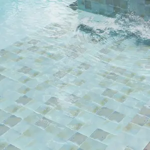 Sky Blue 6x6 Glossy Zellige Square Porcelain Tile (22 pack, 5.38 sq ft/case)