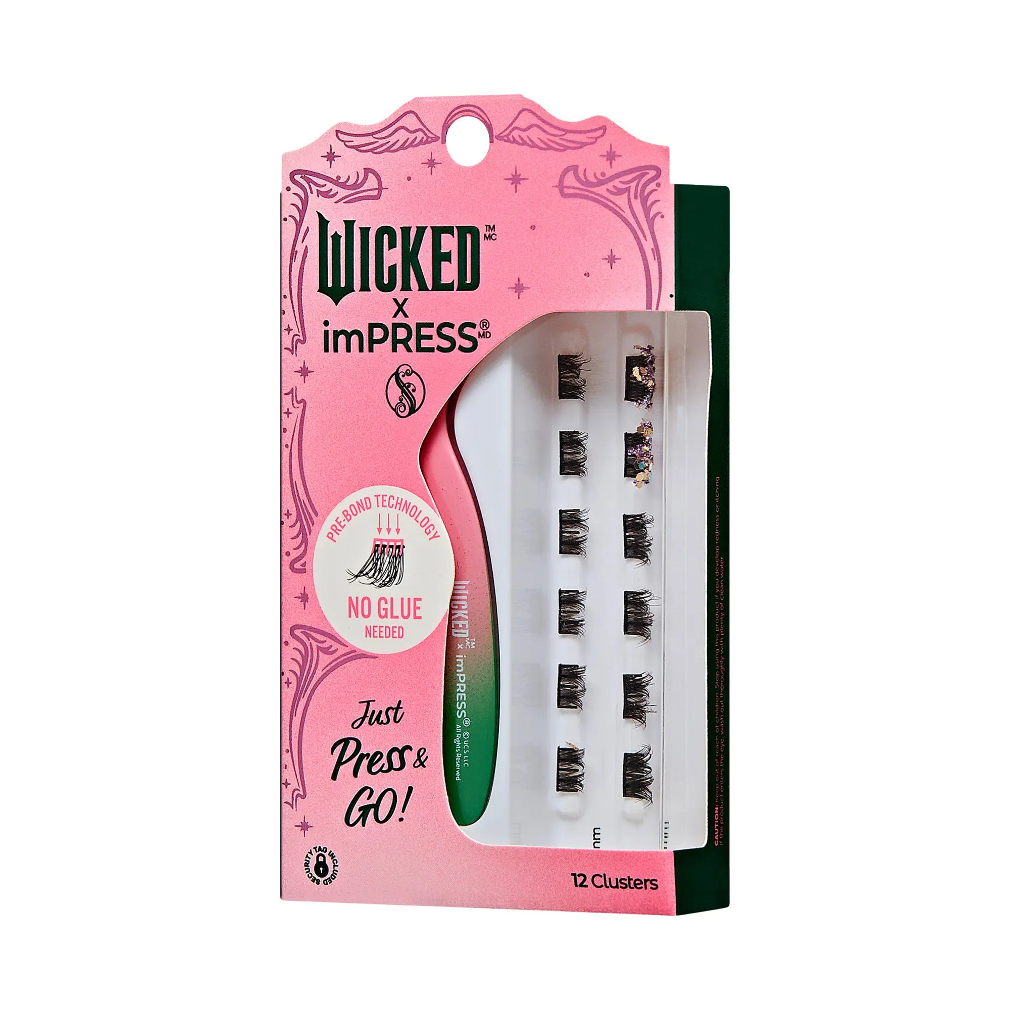 WICKED X imPRESS Falsies Self Adhesive Lash Clusters | Fantabulous!