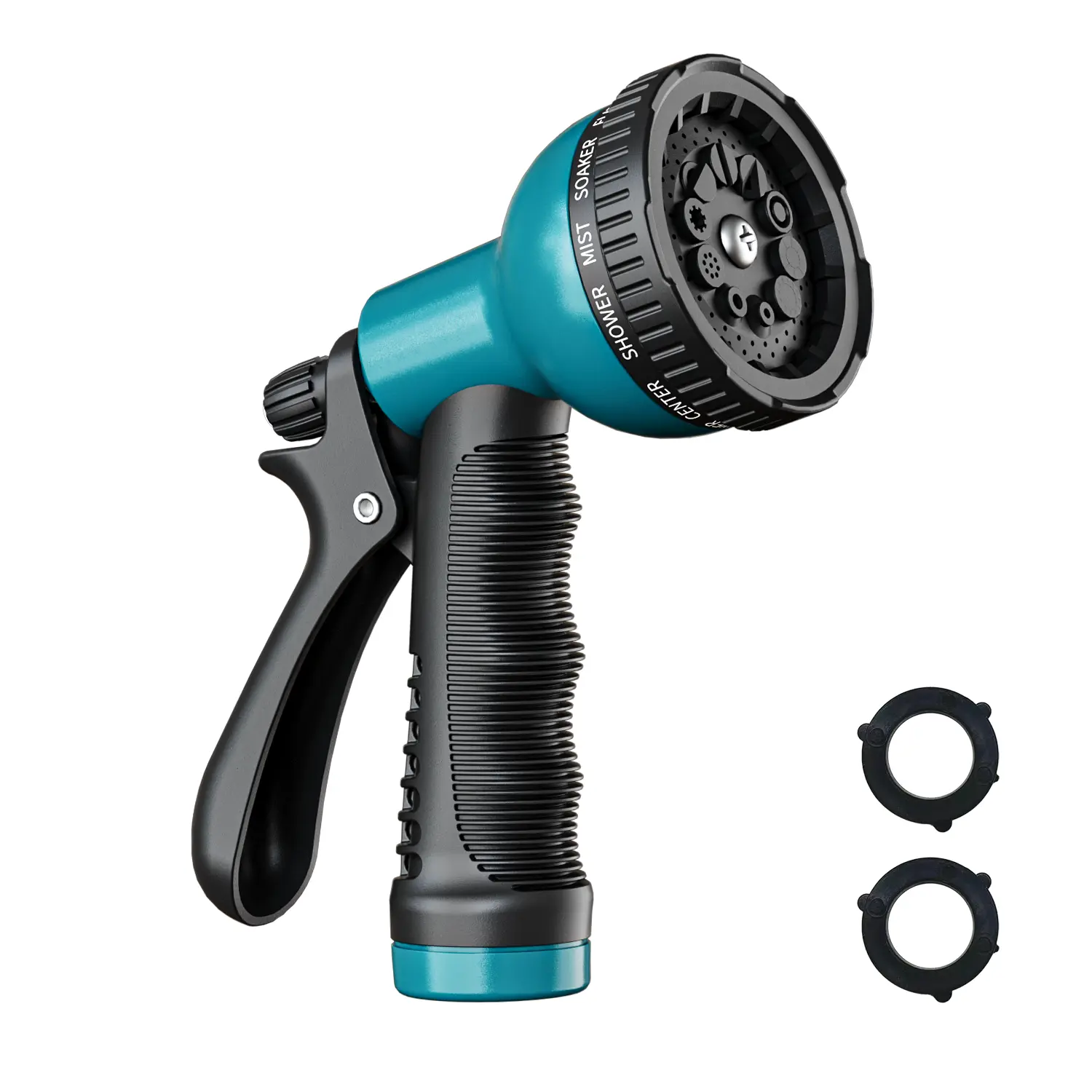 Garden Hose Nozzle Sprayer 10 Watering Patterns Spray Nozzles Heavy Duty Hose Head Lightweight Hose