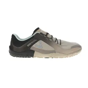 Vivobarefoot Mens Primus Trail Iii All Weather Firm Ground Running Sneakers Shoes - Beige, Black