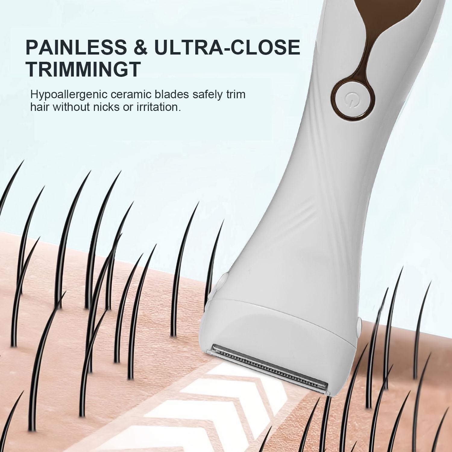 Smooth & Safe Electric Shaver for Women, Rechargeable Dry Use Razor for No Nicks & Bumps on Legs, Underarm, Bikini Area, Gentle Lady Shaver Smooth & Safe Electric Shaver for Women, Rechargeable Dry Use Razor for No Nicks & Bumps on Legs, Underarm, Bikini Area, Gentle Lady Shaver