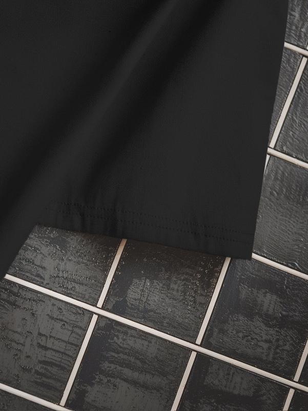 Men's Short Sleeve Summer Tee - Casual Round Neck - Dexter TV Show Graphic T-Shirt - Blood Splatter & Red Lettering Design - For Fans - Gifts for Dexter Enthusiasts