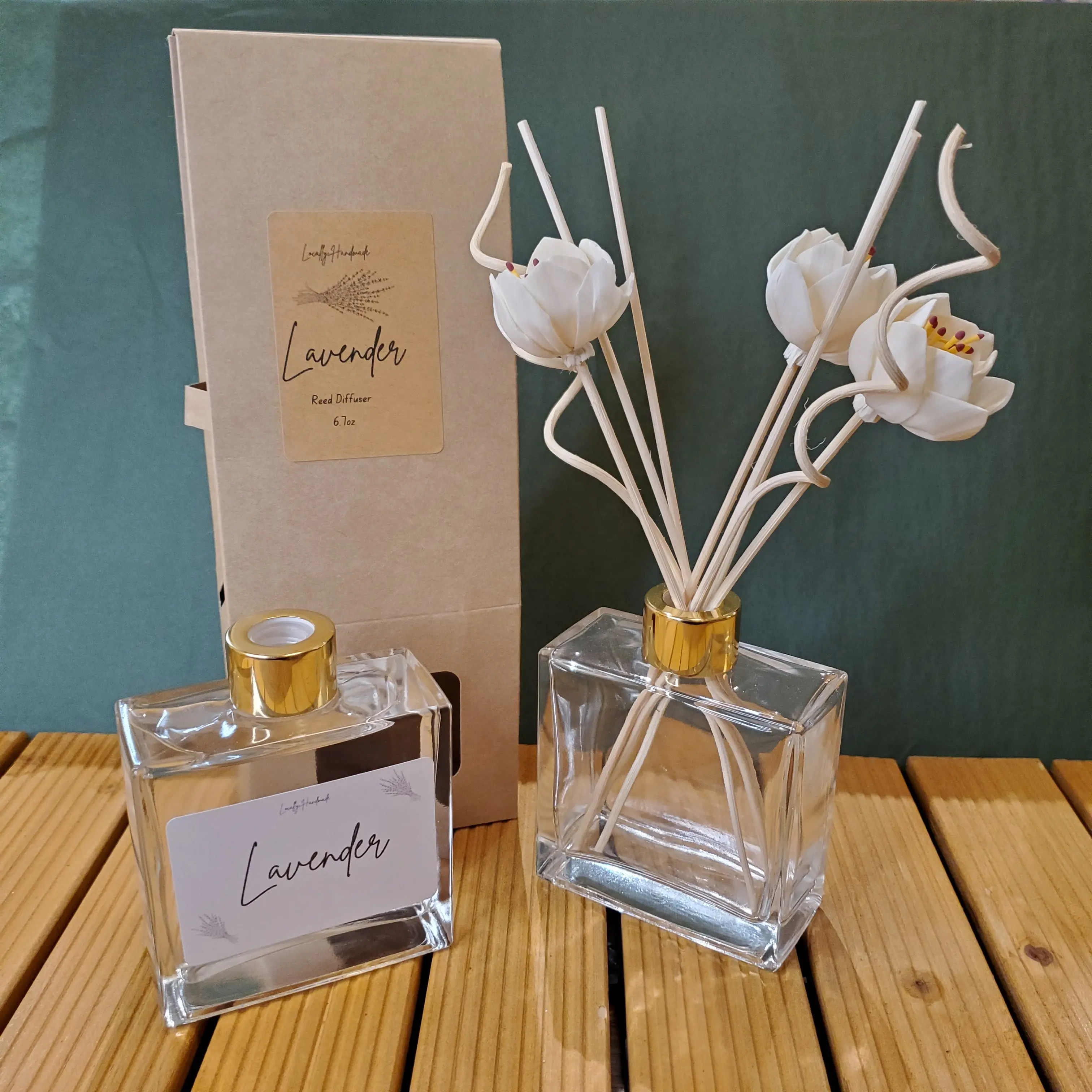 Lavender- Bamboo Flower Reed Diffuser
