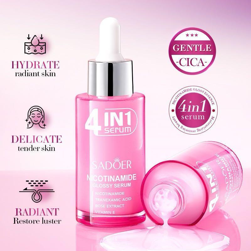 Korean 4-in-1 essence lotion moisturizing cream, hydrating essence lotion, facial toner for women, TikTok trending product