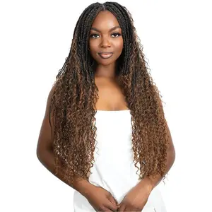 Janet Collection ENCORE LAVIE X-Pert 3XB Track Braid Hair-BOHO BOX BRAID WEAVING 24"