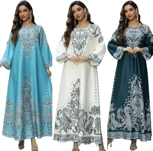 New Jalabiya Ramadan Abaya Kaftan Dress