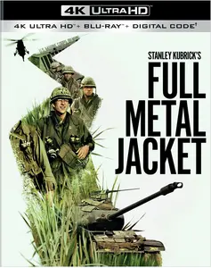 Full Metal Jacket  [4K ULTRA HD BLU-RAY MOVIE] With Blu-Ray, 4K Mastering, 2 Pack