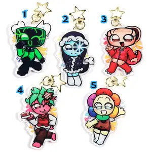 Dandy’s world acrylics keychain | Dandy | Shelly | Vee | Astro | Sprout |