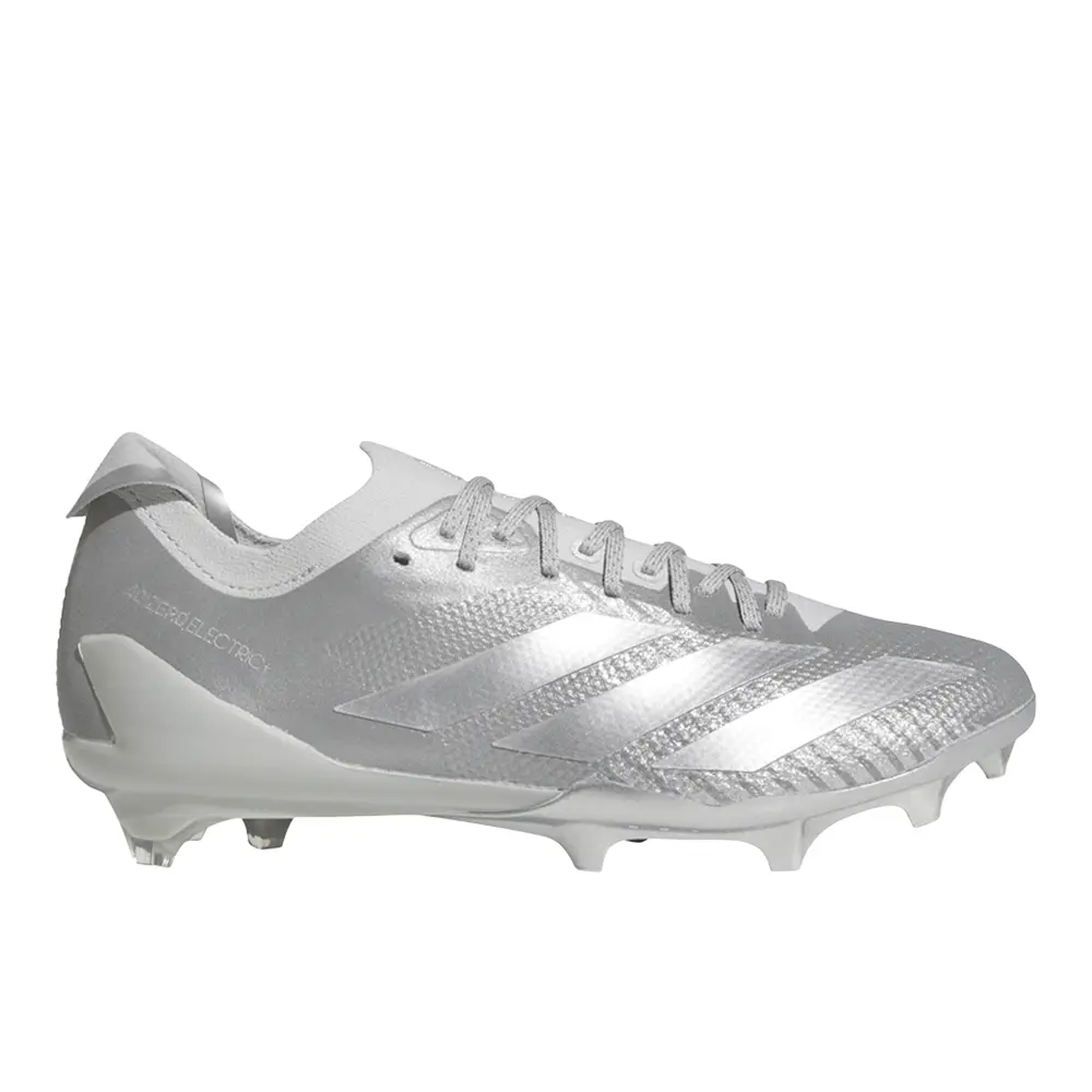 adidas Mens Adizero Electric+ Football Sneakers Shoes - Silver